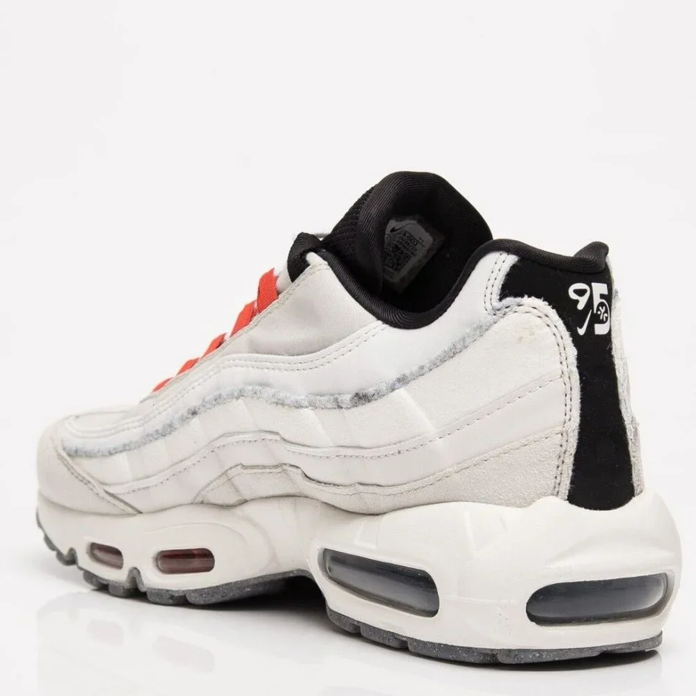 Nike Air Max 95 SE ( Light Bone/Habanero Red). Brand New. Mens Size: 9.5 - 12. - Picture 8 of 10